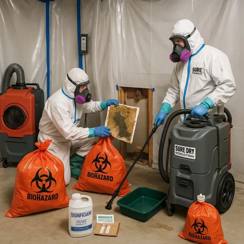 Contaminated Water Handling Protocols process in Goodrich, MI