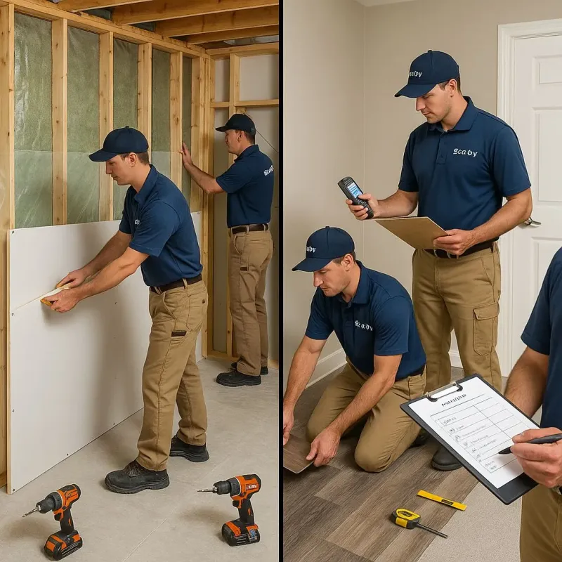 Repairs and Reconstruction process in Goodrich, MI